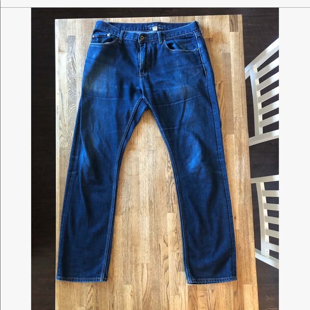 Banana Republic straight fit jeans 33x32